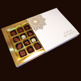 Le Chocolat XTACY 16 Piece White Luxury Chocolate Box