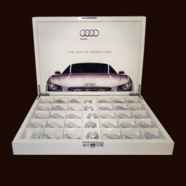 Le Chocolat XTACY Personalized AUDI Concept Wooden Box