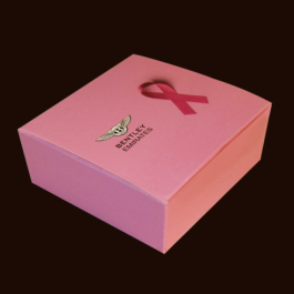 Le Chocolat XTACY Personalized Bentley Breast Cancer 4 Piece Chocolate Box