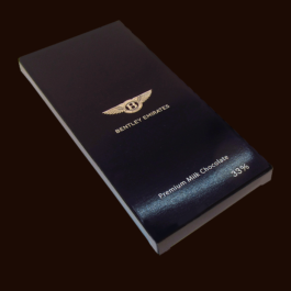 Le Chocolat XTACY Personalized Bentley Cafe Milk Chocolate Bar