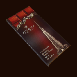Le Chocolat XTACY Personalized Burj Khalifa Milk Chocolate Bar