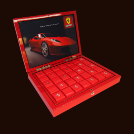 Le Chocolat XTACY Personalized Ferrari Wooden Chocolate Box