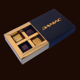 Le Chocolat XTACY 4 Piece Personalized DAMAC Chocolate Box