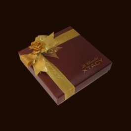 Le Chocolat XTACY 16 Piece Burgundy Chocolate Box