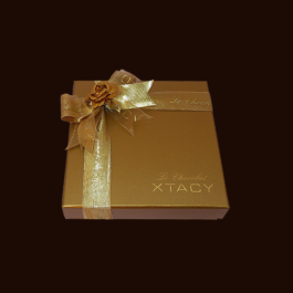 Le Chocolat XTACY 9 Piece Golden Chocolate Box