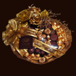 Le Chocolat XTACY Decorated German Crystal Platter