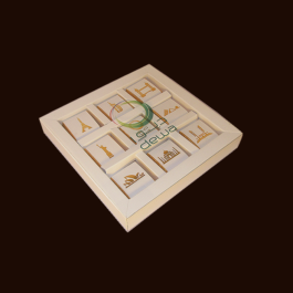 Le Chocolat XTACY Personalized 9 Pieces DEWA Gift box Concept