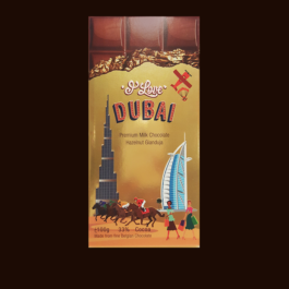 I Love Dubai Premium Milk Chocolate Hazelnut Gianduja