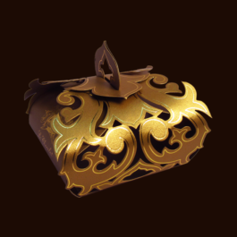 Le Chocolat XTACY Gold Praline Flower Pouch