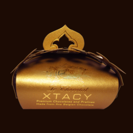 Le Chocolat XTACY Gold Praline Flower Pouch