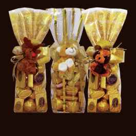 Le Chocolat XTACY Chocolate Pouches with Soft Toys and Chocolates