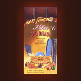 I Love Abu-Dhabi Premium Dark Chocolate Raisins & Almonds