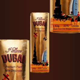 I Love Dubai Milk Chocolate 40g Bar