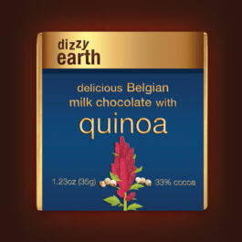 Superfood Delicious Belgian Milk Chocolate with Quinoa